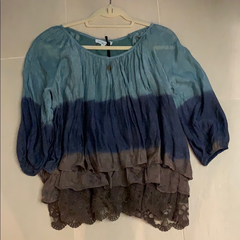 Tie Dye Fall color top.